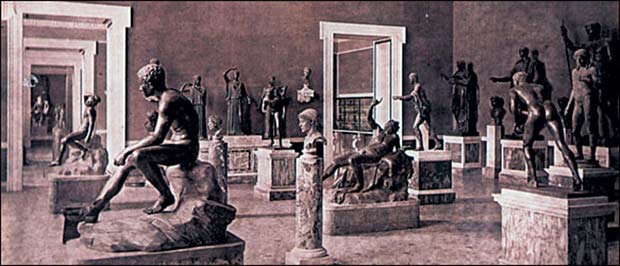 Bronces de la Villa de los Papiros