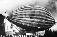 El dirigible de Augusto Severo