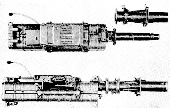 Fotografía de un Mauser MG 213C.