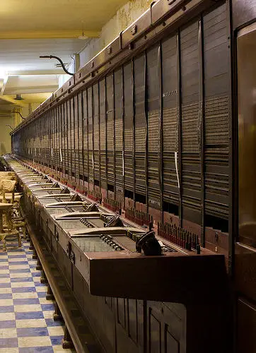 Fotografía del interior del Burlington búnker.