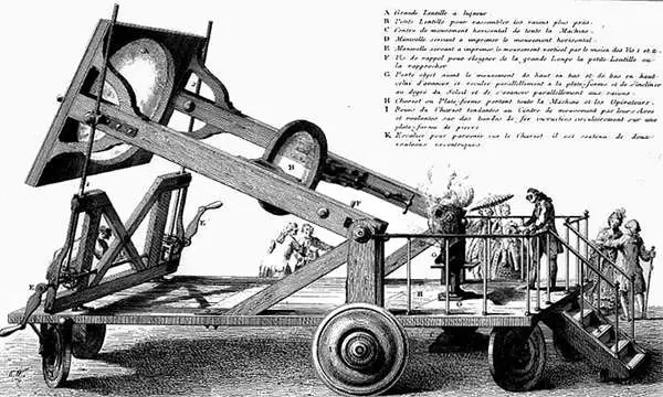 Ilustración de Lavoisier y su experimento.