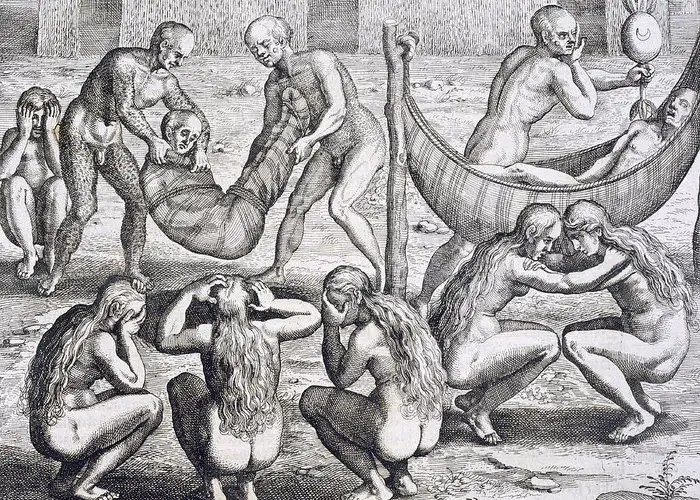 Ilustración del clan caníbal Beane.