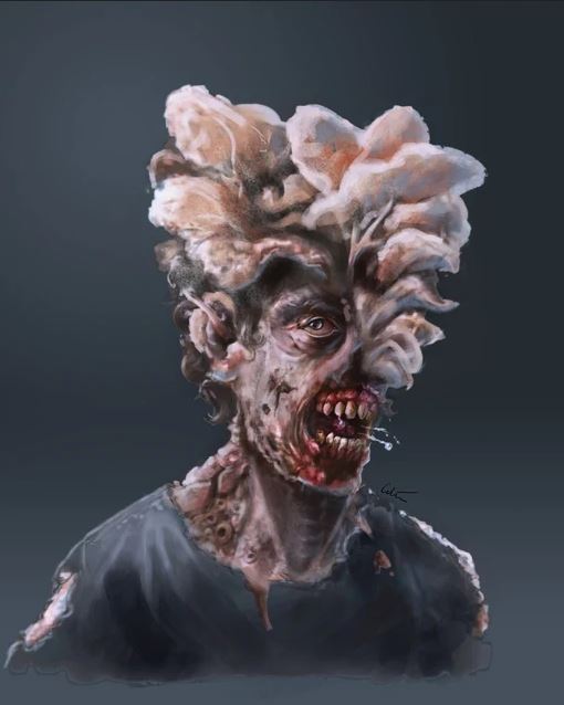 Un infectado del video juego The Last of Us.